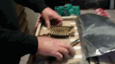 老外开箱SKS步枪军用剩弹